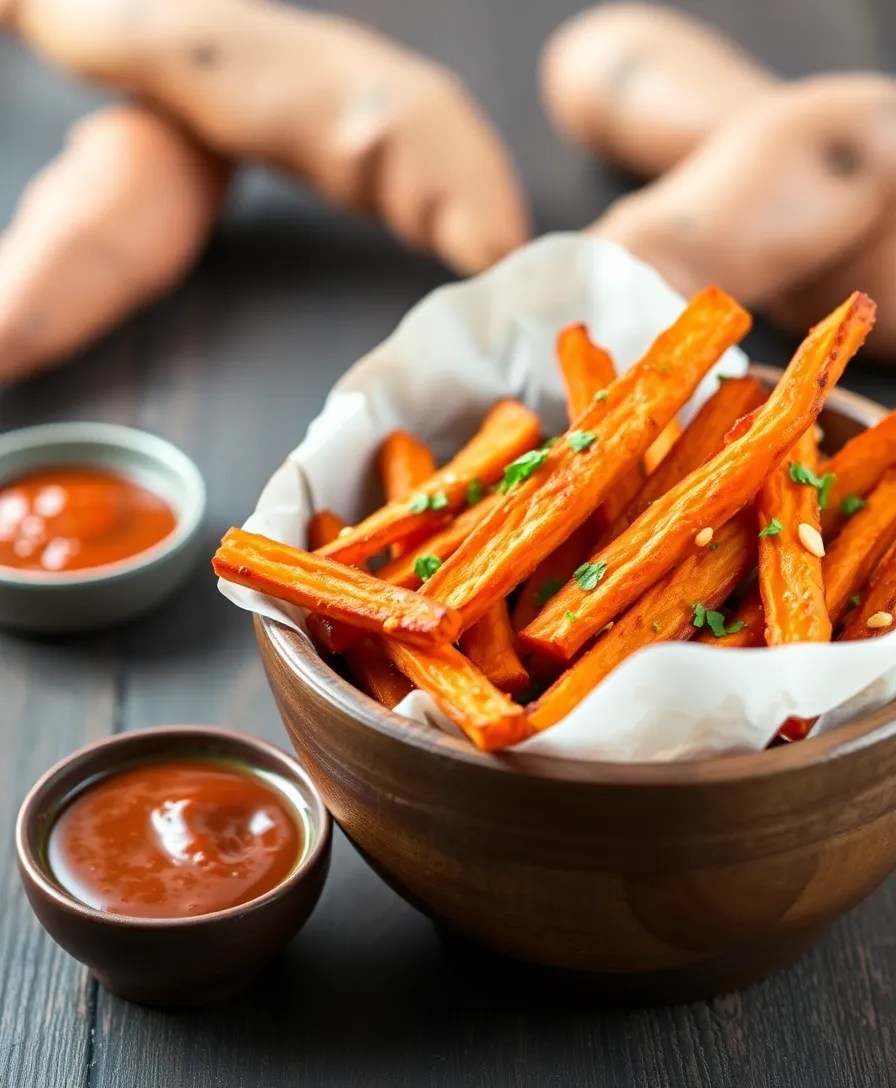 15 Healthy Snacks That Are So Tasty, You Won't Believe They're Guilt-Free! - 10. Sweet Potato Fries