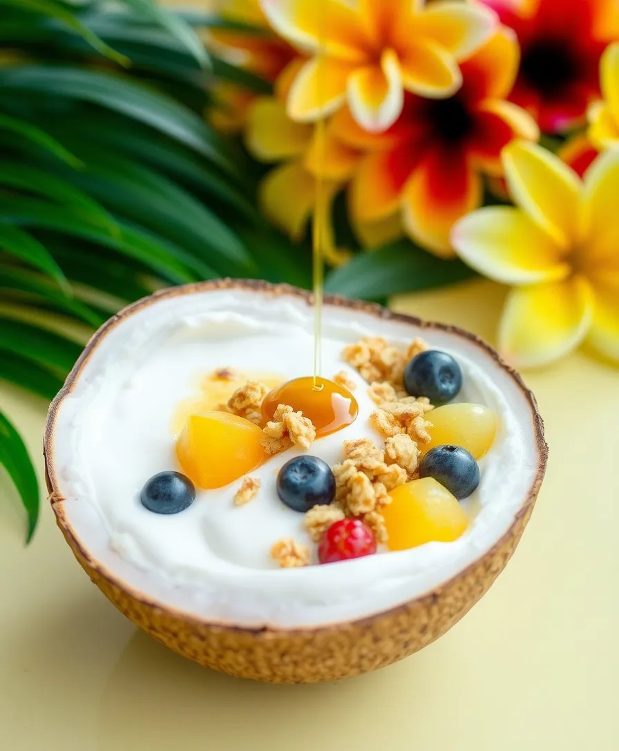 15 Healthy Snacks That Are So Tasty, You Won't Believe They're Guilt-Free! - 15. Coconut Yogurt Bowls