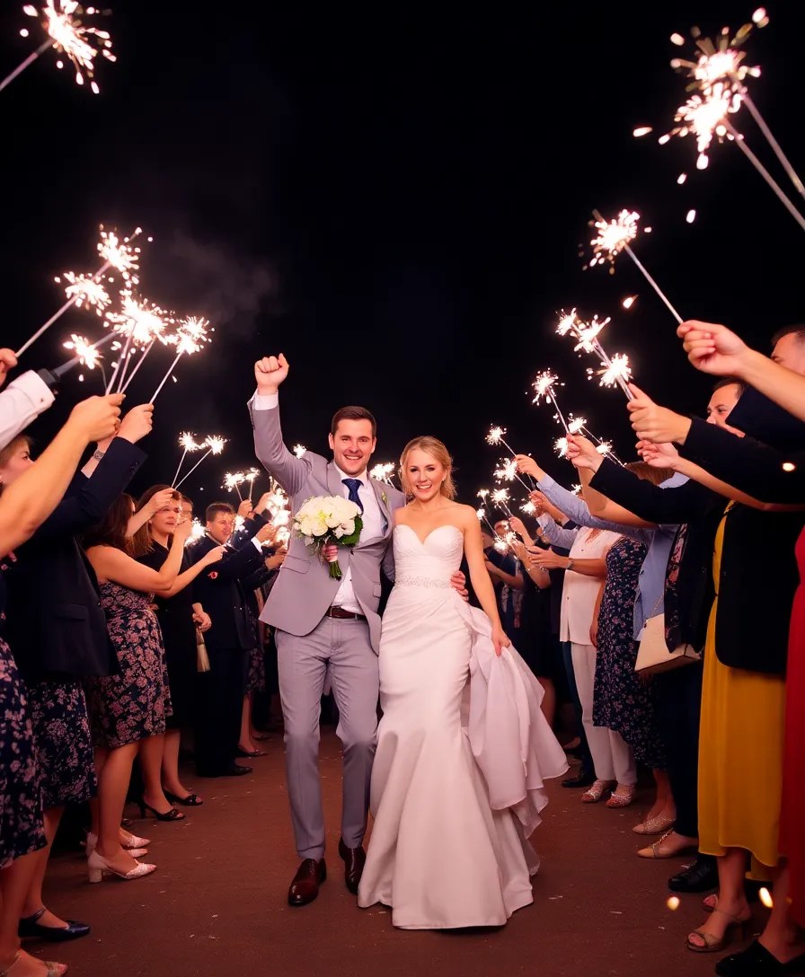 15 Wedding Photography Poses That Will Make Your Album Unforgettable (#3 Will Stun Everyone!) - 15. The Grand Exit