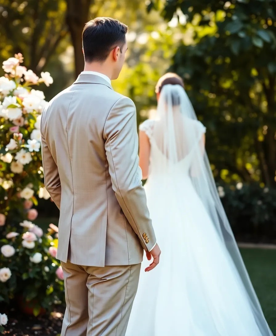 15 Wedding Photography Poses That Will Make Your Album Unforgettable (#3 Will Stun Everyone!) - 5. The First Look