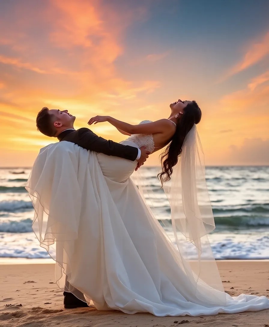 15 Wedding Photography Poses That Will Make Your Album Unforgettable (#3 Will Stun Everyone!) - 7. The Romantic Dip