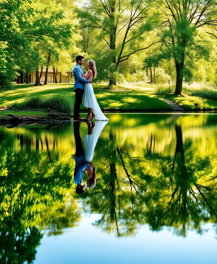 18 Creative Wedding Photography Tips to Capture Every Perfect Moment (Don’t Miss #7!) - 11. Utilize Reflections