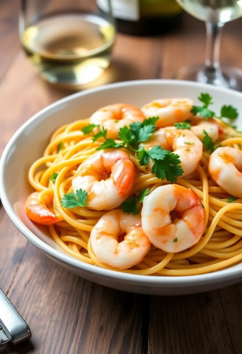 20 Kid-Approved Family Meals That Are Quick and Easy (Your Kids Will Request #5!) - 19. Garlic Butter Shrimp Pasta