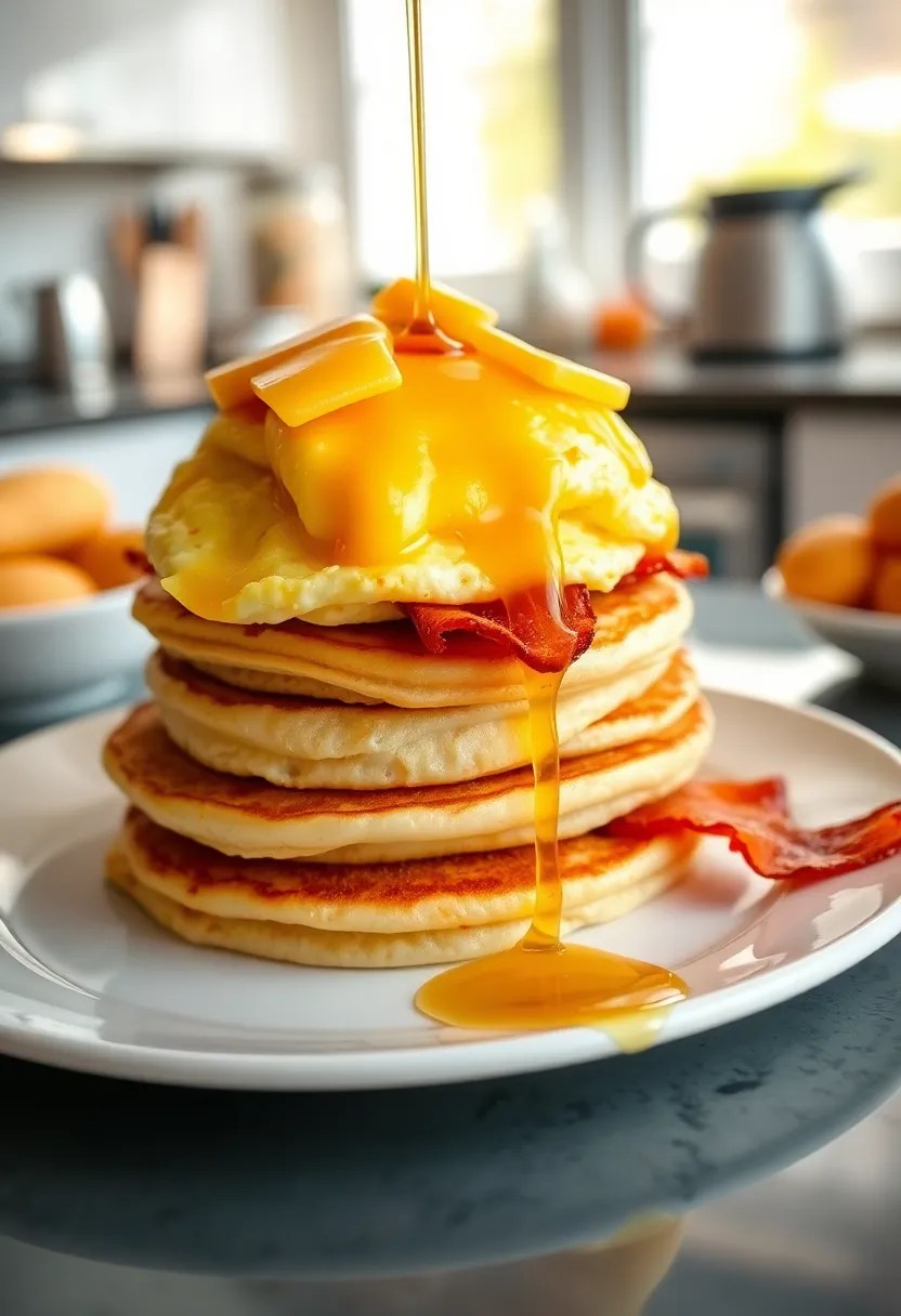 20 Kid-Approved Family Meals That Are Quick and Easy (Your Kids Will Request #5!) - 5. Pancake Breakfast Sandwiches
