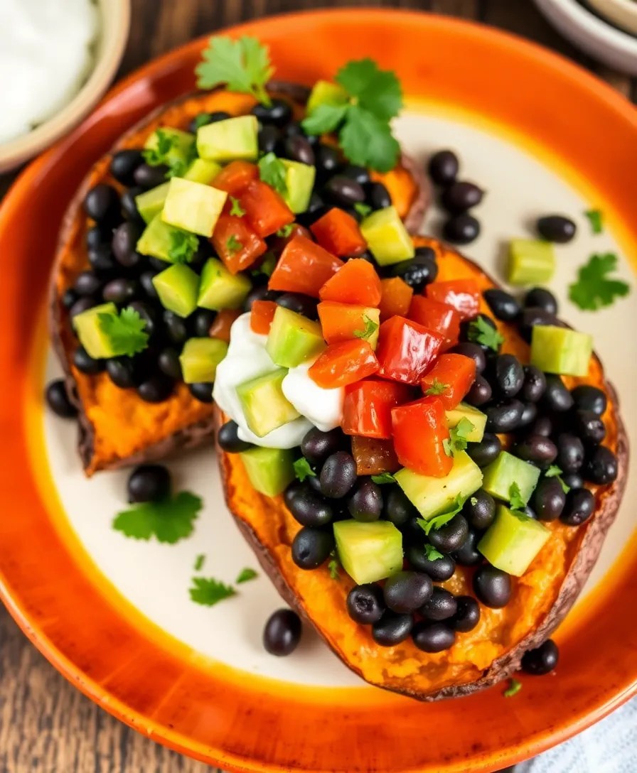 20 Meal Prep Ideas That Will Revolutionize Your Week (Say Goodbye to Last-Minute Cooking!) - 6. Baked Sweet Potato with Black Beans
