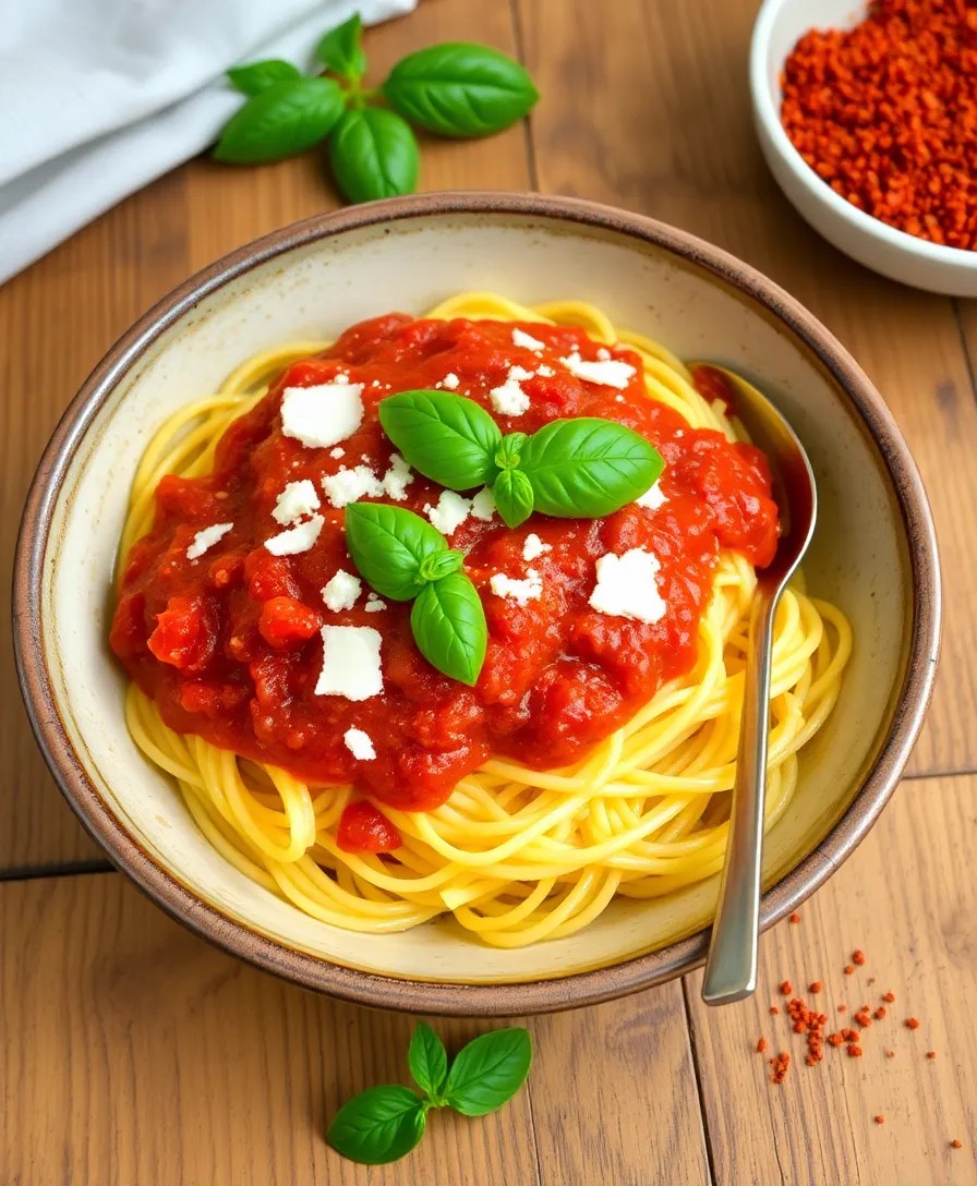 20 Quick and Easy Healthy Meals That'll Transform Your Dinner Routine (You Won't Believe #12!) - 12. (You Won't Believe This!) Spaghetti Squash with Marinara