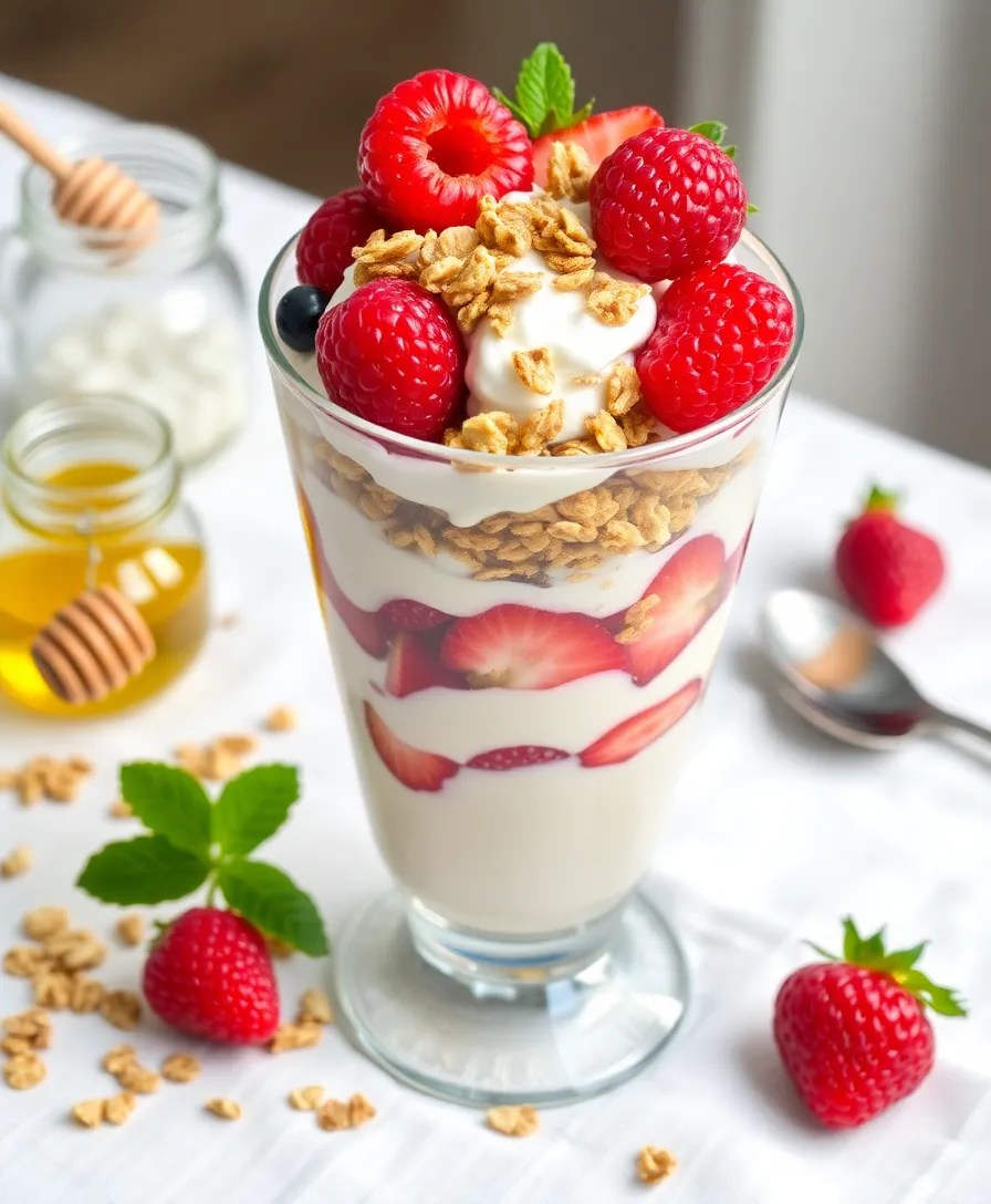 20 Quick and Easy Healthy Meals That'll Transform Your Dinner Routine (You Won't Believe #12!) - 16. Greek Yogurt Parfait