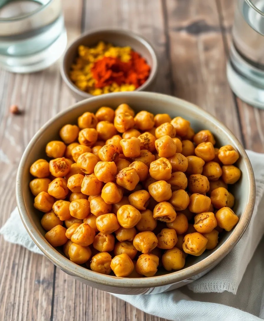 20 Quick and Easy Healthy Meals That'll Transform Your Dinner Routine (You Won't Believe #12!) - 17. Roasted Chickpeas