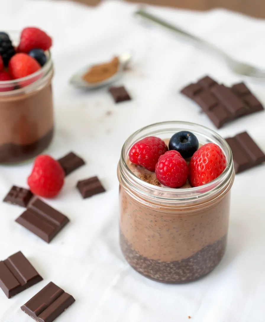 20 Quick and Easy Healthy Meals That'll Transform Your Dinner Routine (You Won't Believe #12!) - 19. Chocolate Chia Seed Pudding