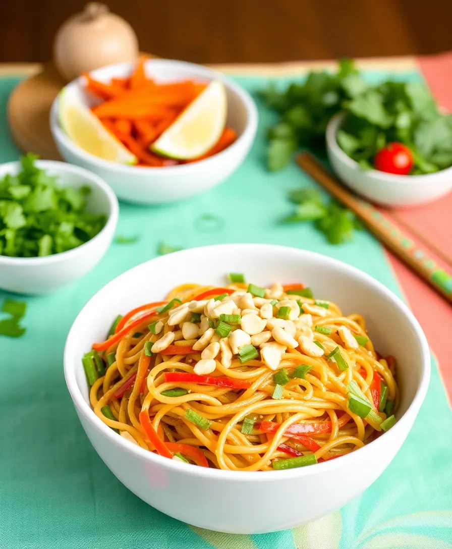 20 Quick and Easy Healthy Meals That'll Transform Your Dinner Routine (You Won't Believe #12!) - 7. Thai Peanut Noodle Salad